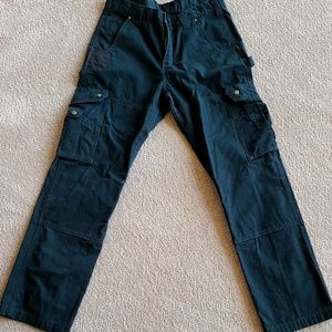 Carhartt canvas work pant.